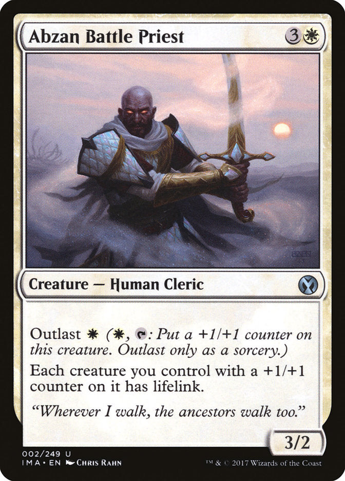 Abzan Battle Priest [Iconic Masters] - Devastation Store | Devastation Store