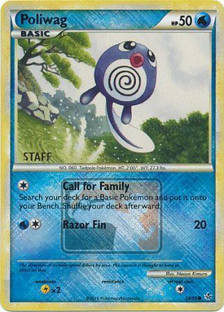 Poliwag (58/95) (League Promo Staff) [HeartGold & SoulSilver: Unleashed] | Devastation Store