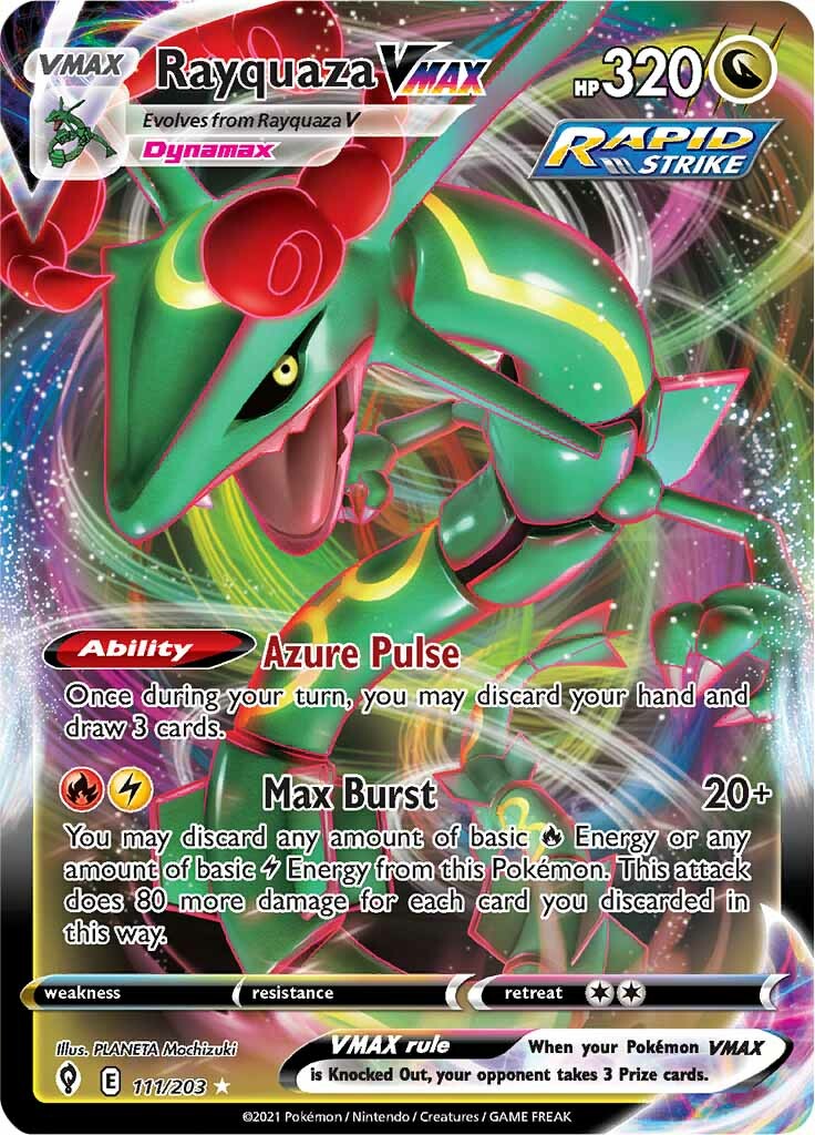 Rayquaza VMAX (111/203) [Sword & Shield: Evolving Skies] | Devastation Store