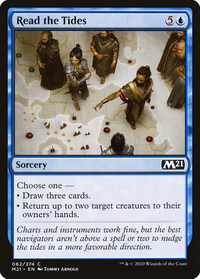 Read the Tides [Core Set 2021] | Devastation Store