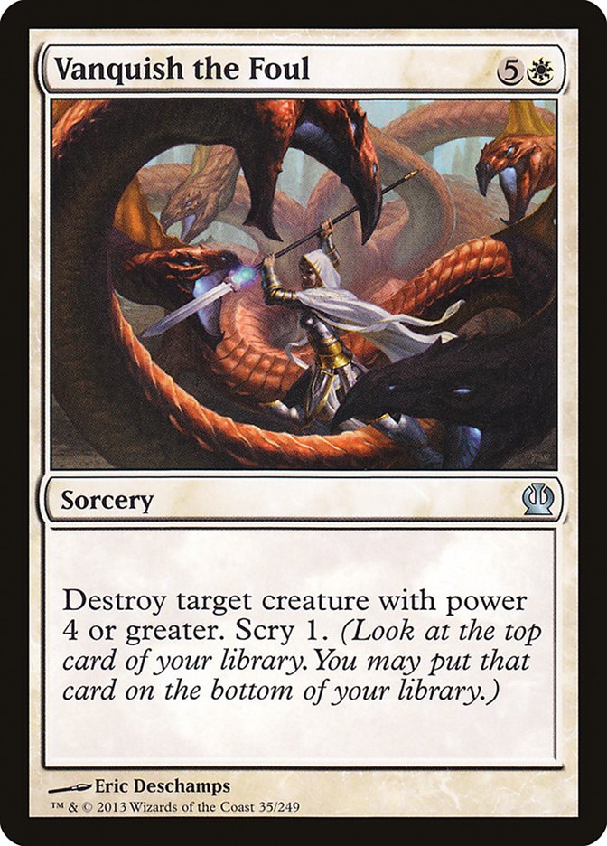 Vanquish the Foul [Theros] | Devastation Store