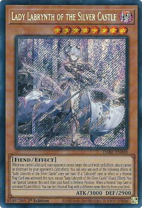 Lady Labrynth of the Silver Castle [DABL-EN030] Secret Rare | Devastation Store