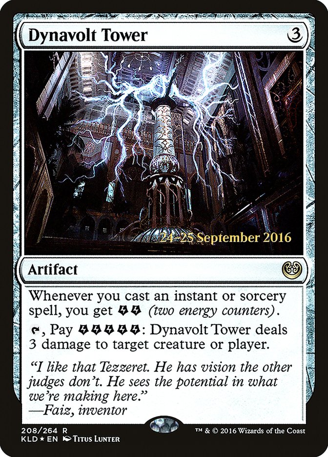 Dynavolt Tower  [Kaladesh Prerelease Promos] - Devastation Store | Devastation Store
