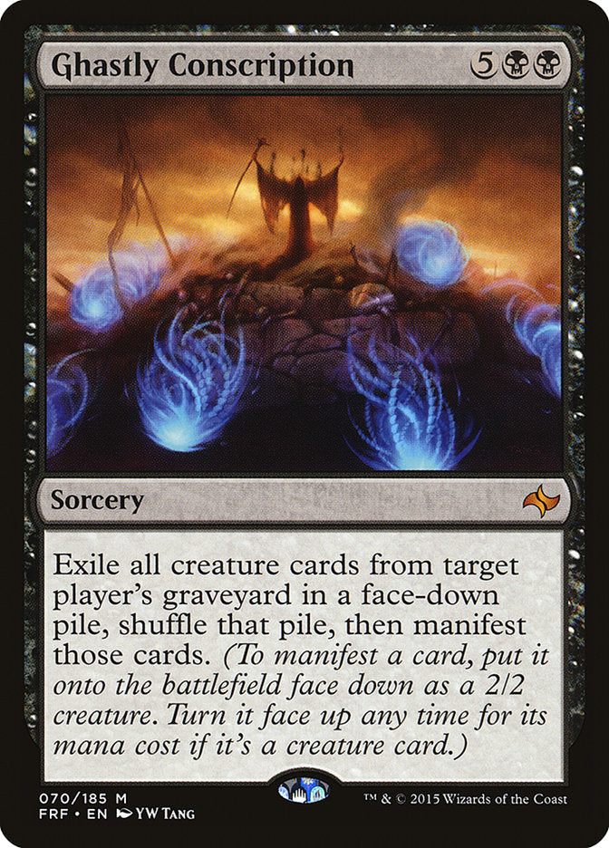 Ghastly Conscription [Fate Reforged] - Devastation Store | Devastation Store