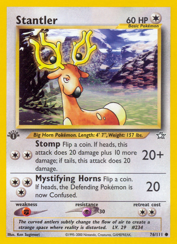 Stantler (76/111) [Neo Genesis 1st Edition] | Devastation Store