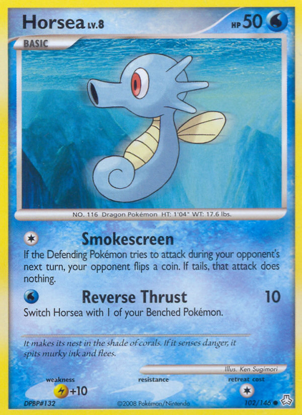 Horsea (102/146) [Diamond & Pearl: Legends Awakened] | Devastation Store