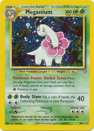 Meganium (10/111) [Neo Genesis Unlimited] | Devastation Store