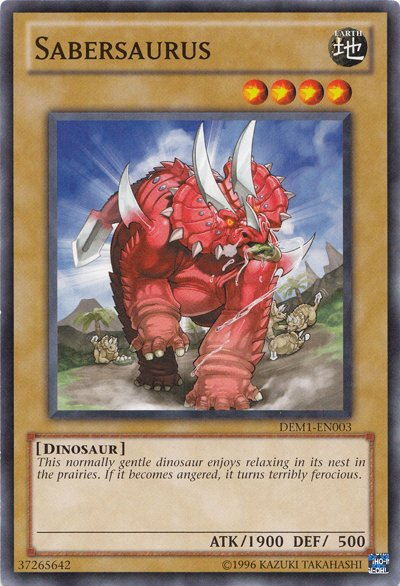 Sabersaurus [DEM1-EN003] Common | Devastation Store
