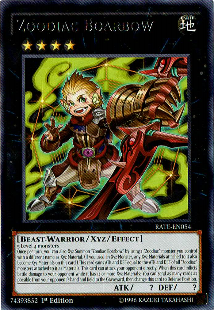 Zoodiac Boarbow [RATE-EN054] Rare | Devastation Store