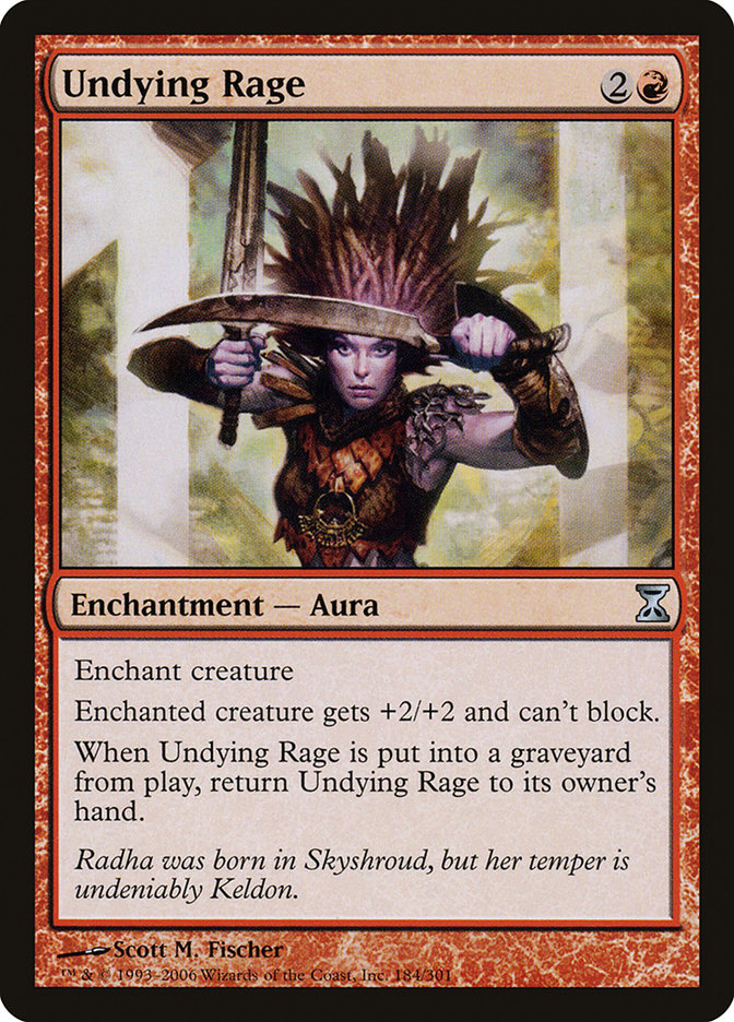 Undying Rage [Time Spiral] - Devastation Store | Devastation Store
