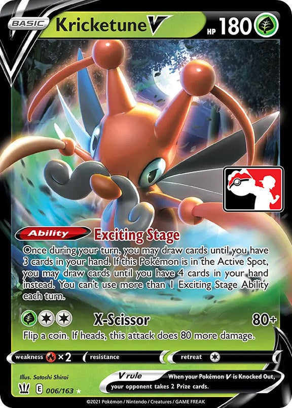 Kricketune V (006/163) [Prize Pack Series One] | Devastation Store