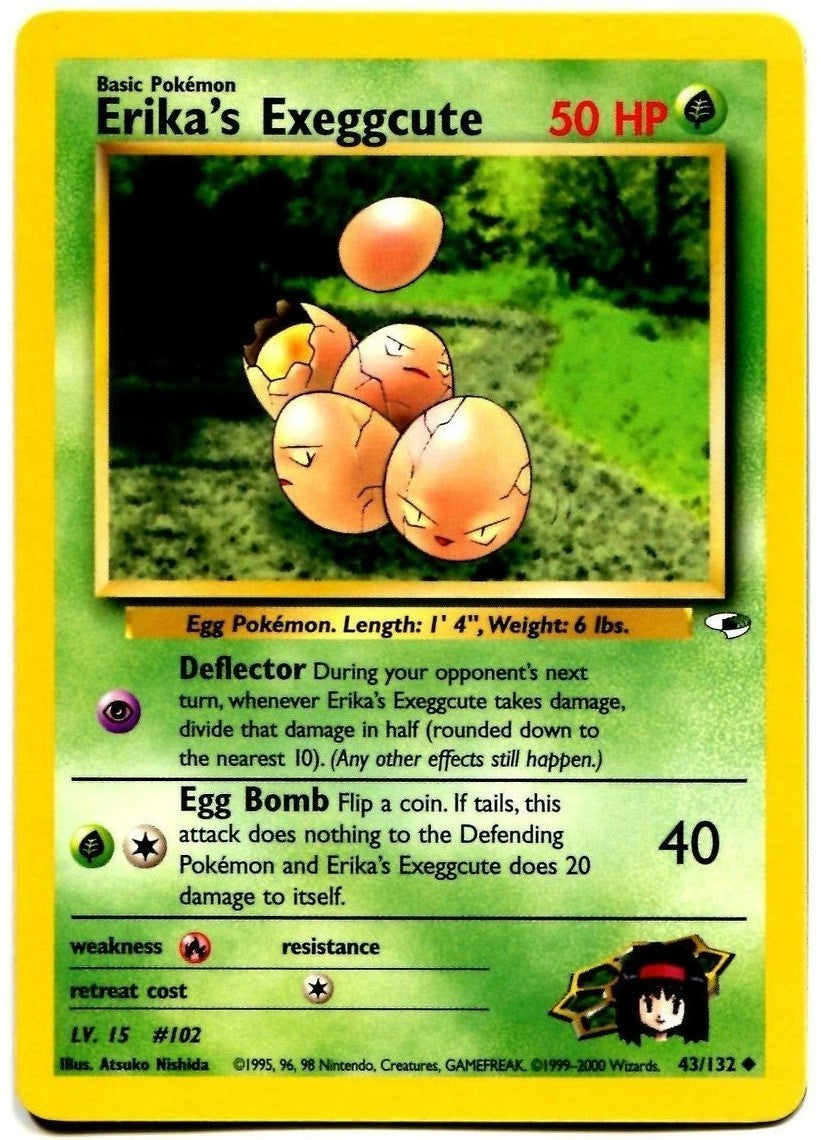 Erika's Exeggcute (43/132) [Gym Heroes Unlimited] | Devastation Store