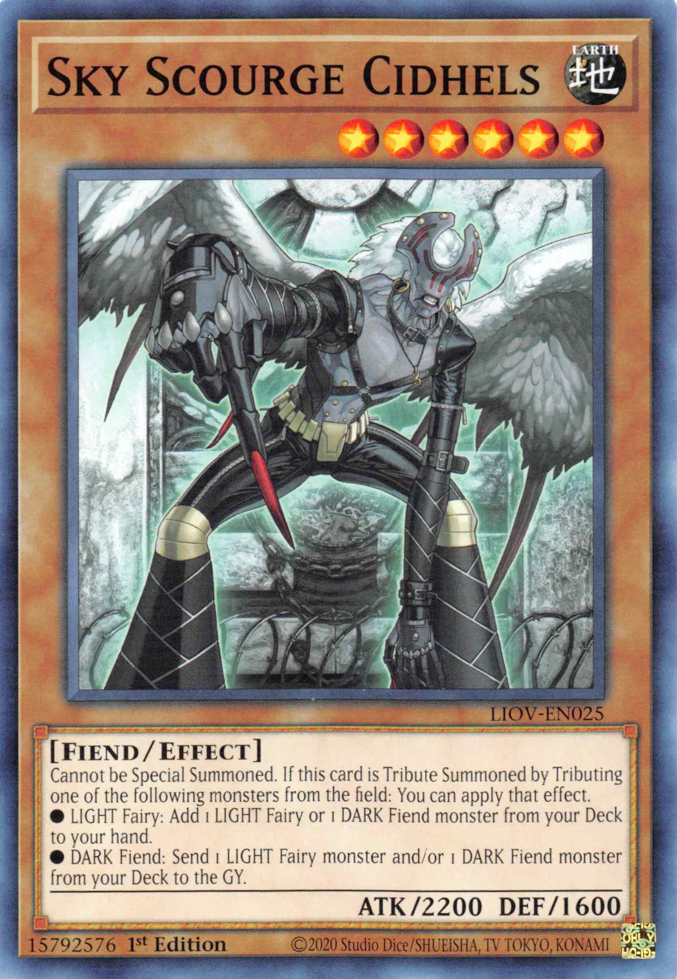 Sky Scourge Cidhels [LIOV-EN025] Common | Devastation Store