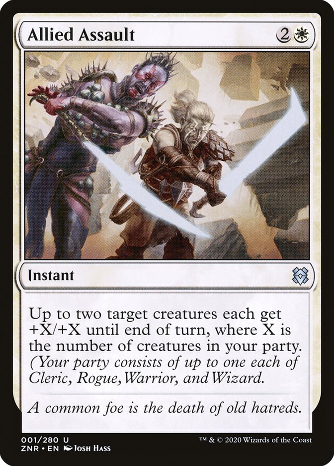 Allied Assault [Zendikar Rising] | Devastation Store