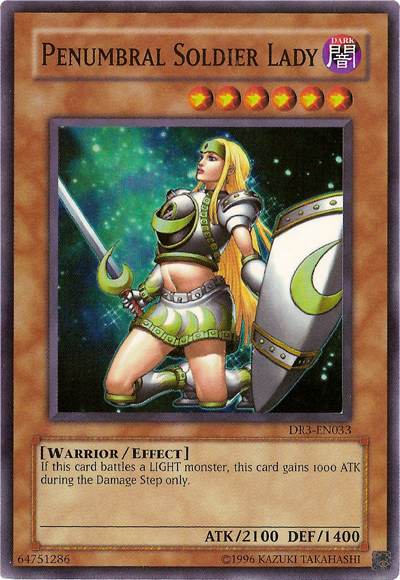 Penumbral Soldier Lady [DR3-EN033] Super Rare | Devastation Store