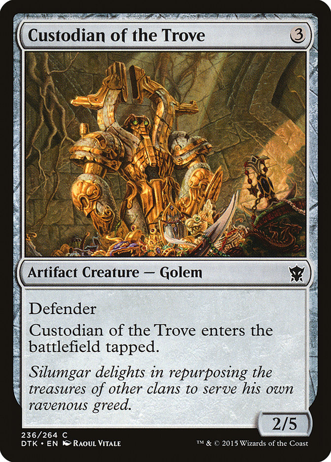 Custodian of the Trove [Dragons of Tarkir] | Devastation Store