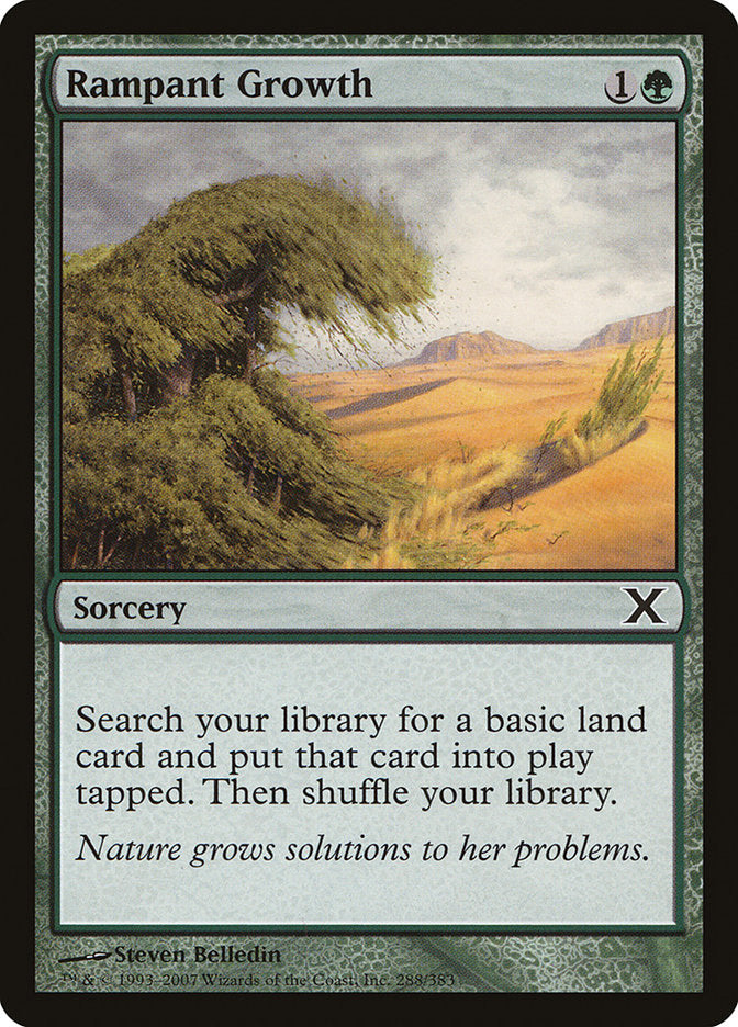 Rampant Growth [Tenth Edition] | Devastation Store
