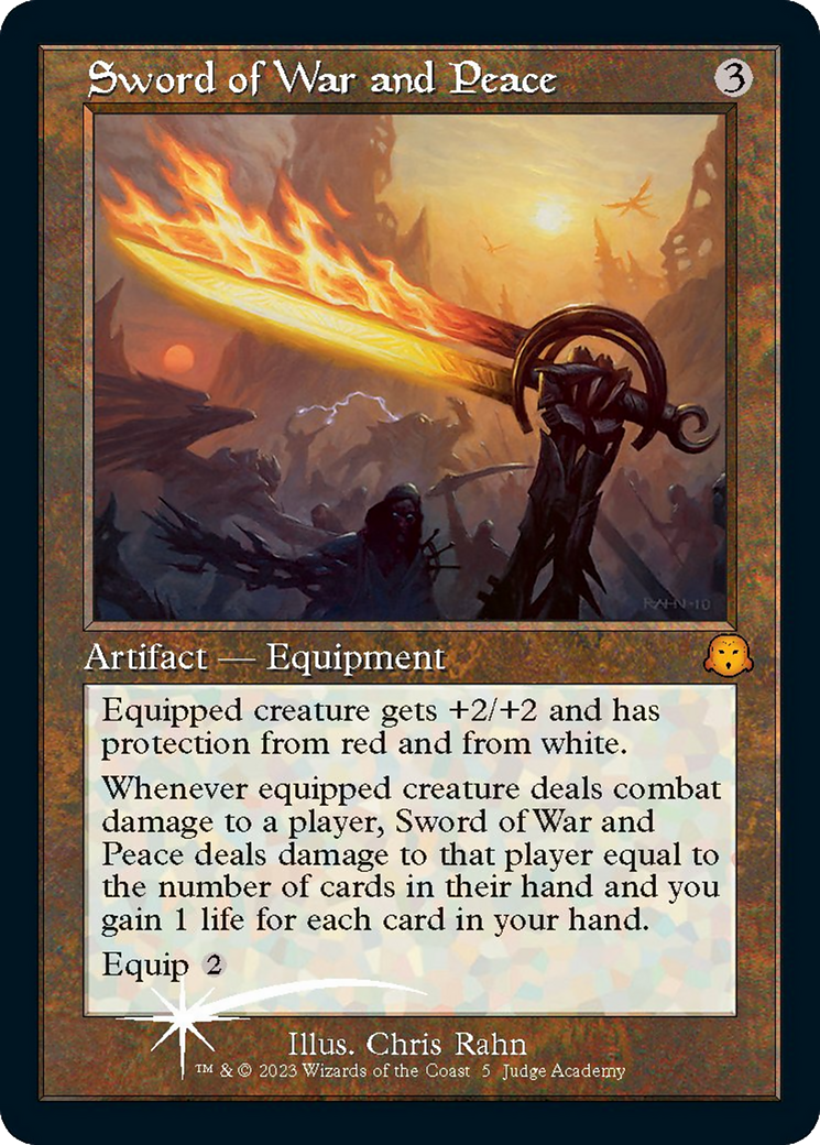 Sword of War and Peace (Retro) [Judge Gift Cards 2023] | Devastation Store