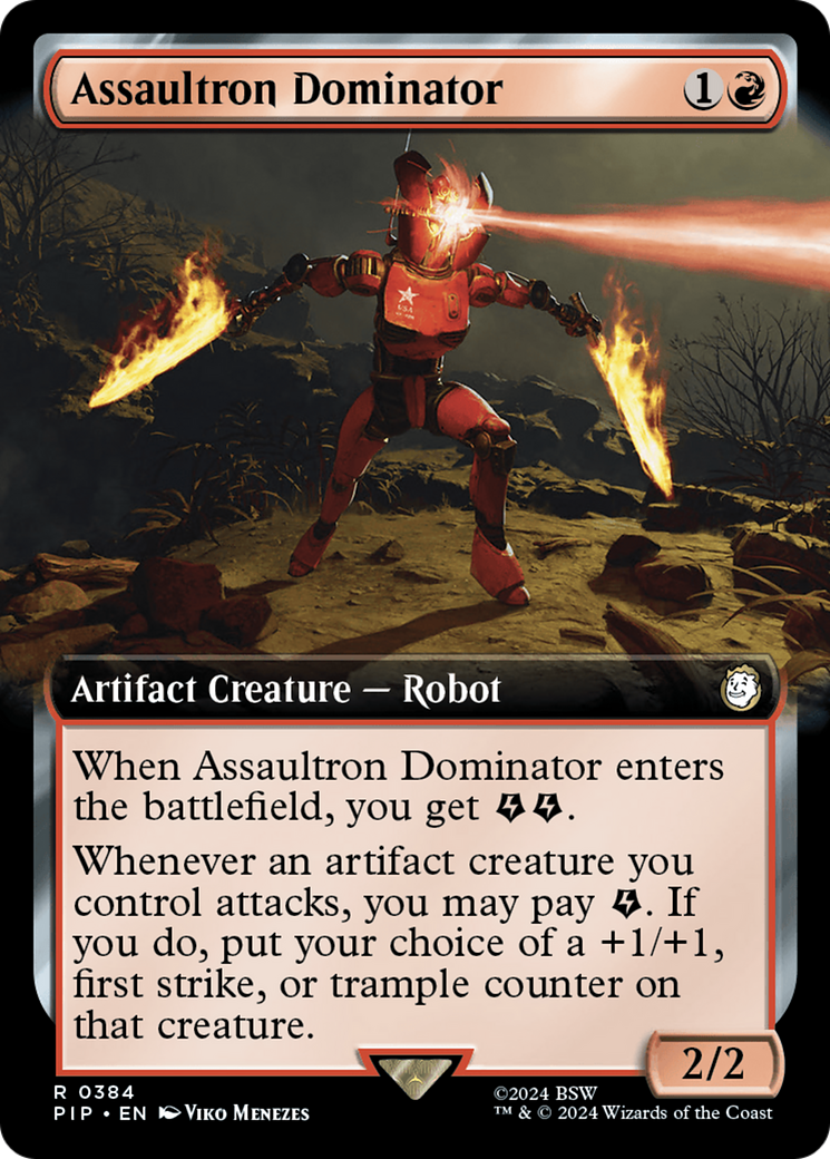 Assaultron Dominator (Extended Art) [Fallout] | Devastation Store