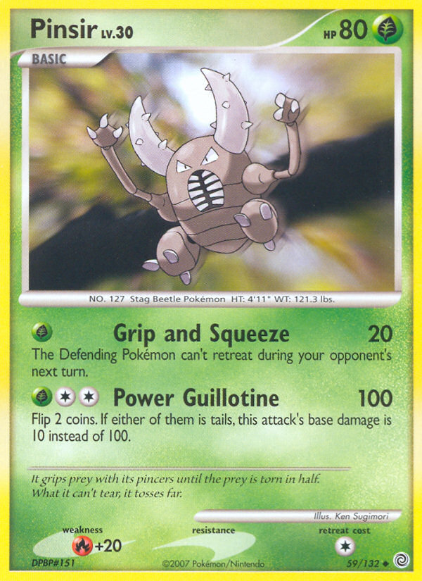 Pinsir (59/132) [Diamond & Pearl: Secret Wonders] | Devastation Store