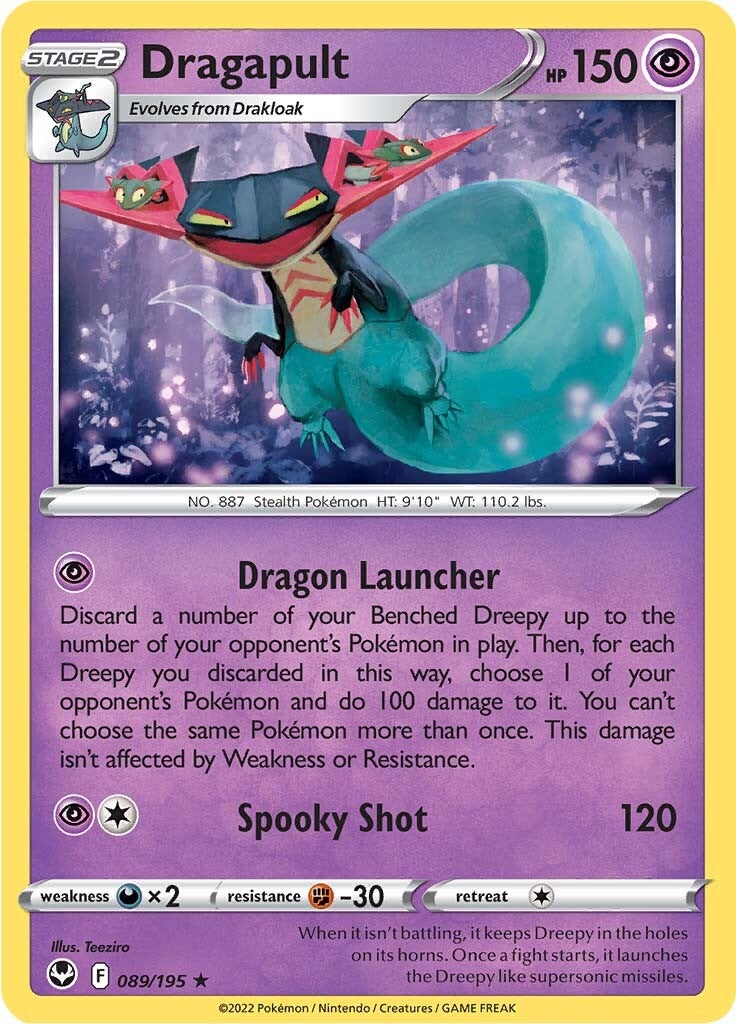 Dragapult (089/195) [Sword & Shield: Silver Tempest] | Devastation Store