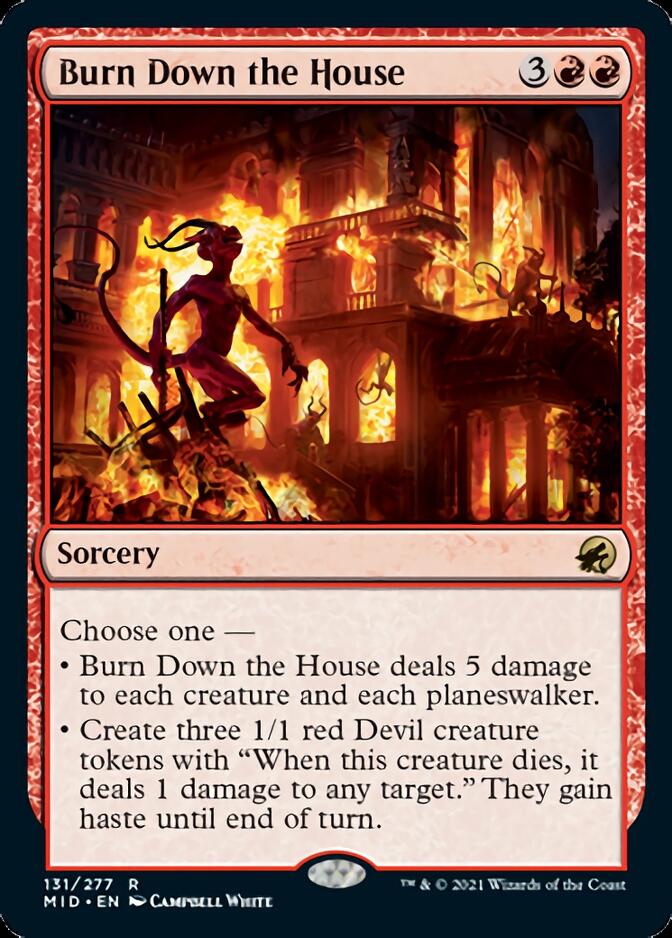 Burn Down the House [Innistrad: Midnight Hunt] | Devastation Store