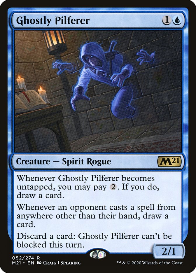 Ghostly Pilferer [Core Set 2021] | Devastation Store