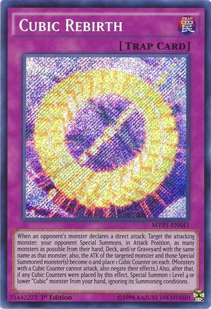 Cubic Rebirth [MVP1-ENS43] Secret Rare | Devastation Store