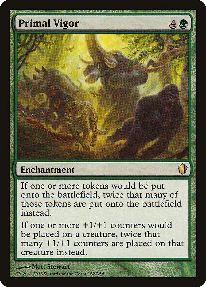 Primal Vigor [Commander 2013] | Devastation Store