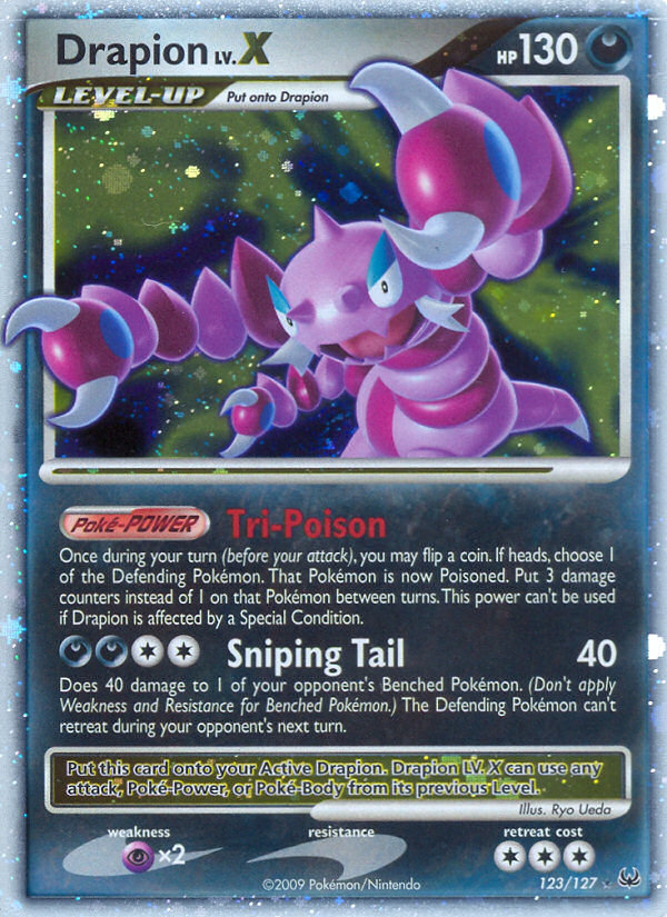 Drapion LV.X (123/127) [Platinum: Base Set] | Devastation Store