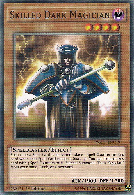 Skilled Dark Magician [YGLD-ENC19] Common | Devastation Store