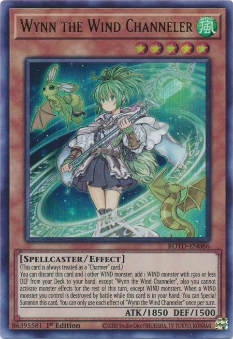 Wynn the Wind Channeler [ROTD-EN086] Ultra Rare | Devastation Store