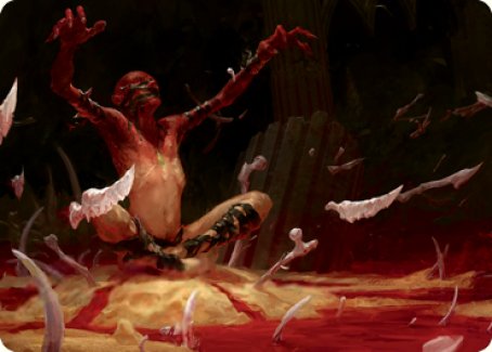 Bone Shards Art Card [Modern Horizons 2 Art Series] | Devastation Store