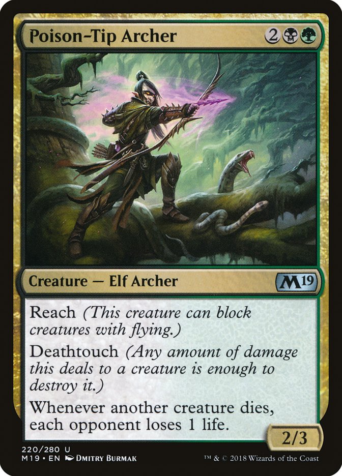 Poison-Tip Archer [Core Set 2019] - Devastation Store | Devastation Store