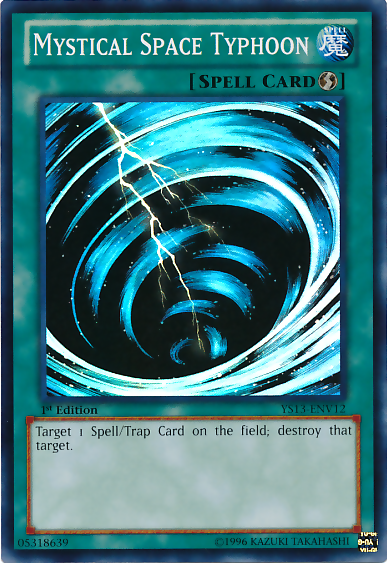 Mystical Space Typhoon [YS13-ENV12] Super Rare | Devastation Store