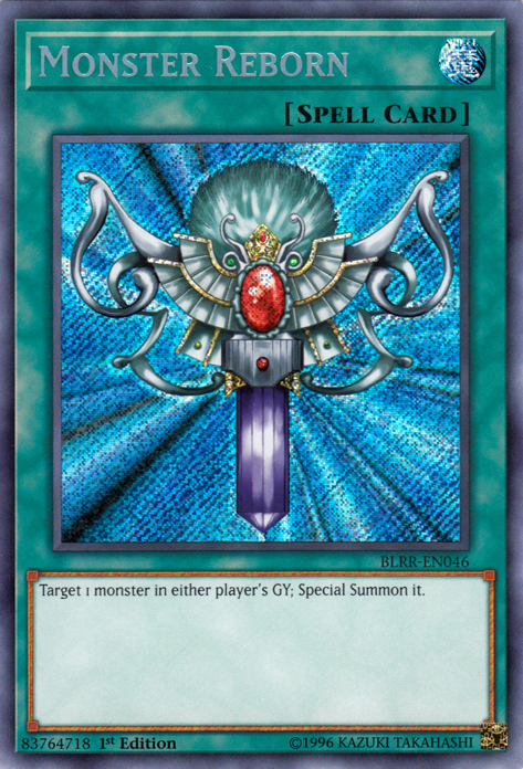 Monster Reborn [BLRR-EN046] Secret Rare | Devastation Store