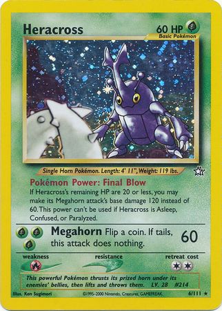 Heracross (6/111) [Neo Genesis Unlimited] | Devastation Store