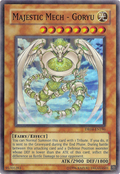 Majestic Mech - Goryu [DR04-EN196] Super Rare | Devastation Store