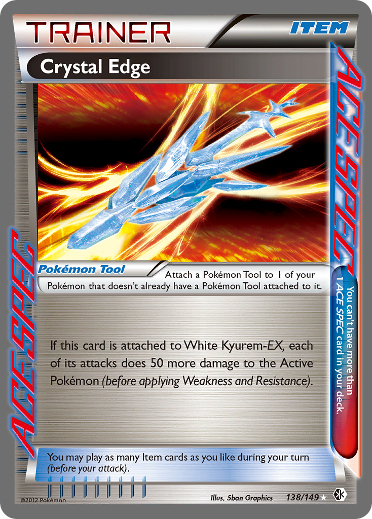 Crystal Edge (138/149) [Black & White: Boundaries Crossed] | Devastation Store