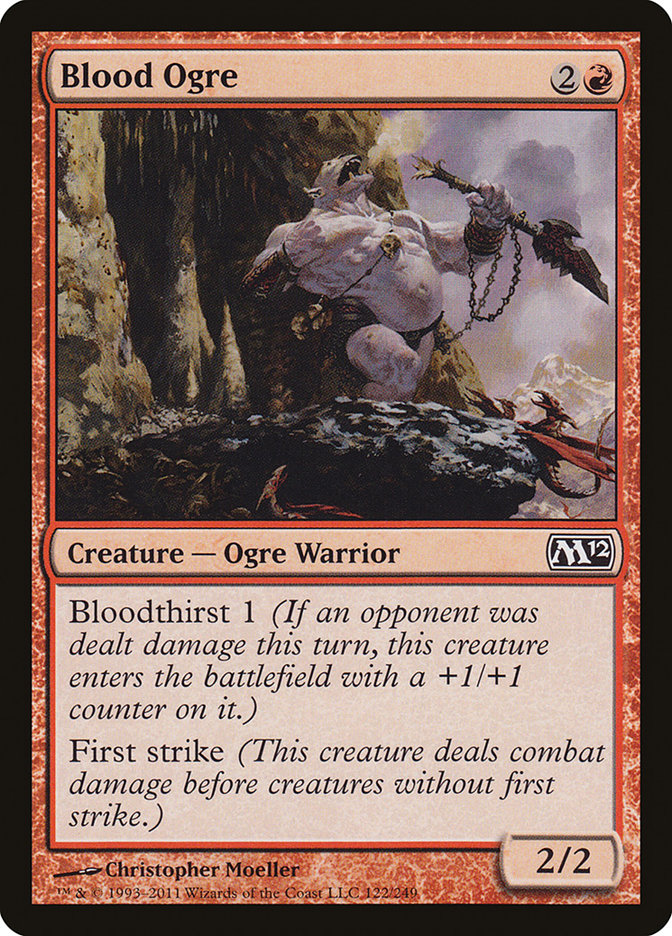 Blood Ogre [Magic 2012] | Devastation Store