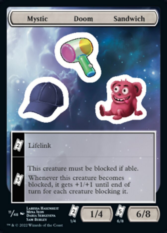 Mystic Doom Sandwich [Unfinity Stickers] | Devastation Store
