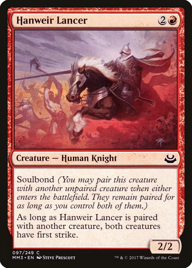 Hanweir Lancer [Modern Masters 2017] | Devastation Store