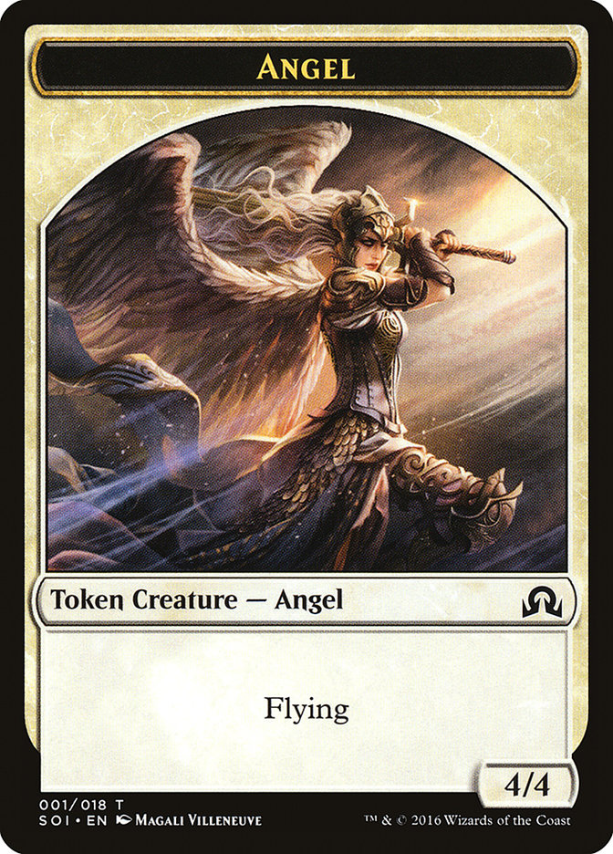 Angel [Shadows over Innistrad Tokens] | Devastation Store