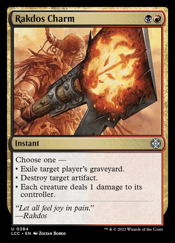 Rakdos Charm [The Lost Caverns of Ixalan Commander] | Devastation Store