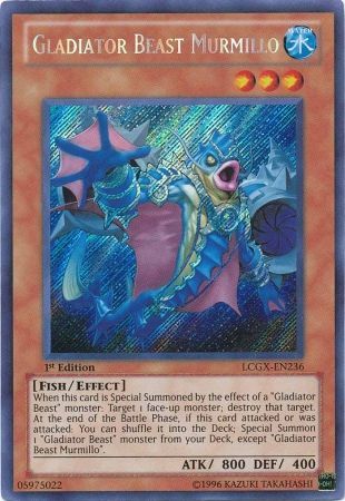 Gladiator Beast Murmillo [LCGX-EN236] Secret Rare | Devastation Store