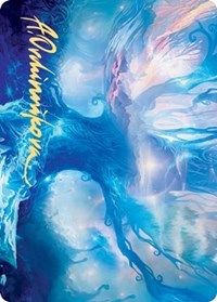 The World Tree Art Card (Gold-Stamped Signature) [Kaldheim: Art Series] | Devastation Store