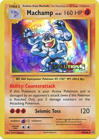 Machamp (59/108) (XY Evolutions Prerelease) [XY: Black Star Promos] | Devastation Store