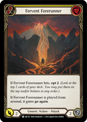 Fervent Forerunner (Yellow) [ARC183] Unlimited Edition Rainbow Foil - Devastation Store | Devastation Store