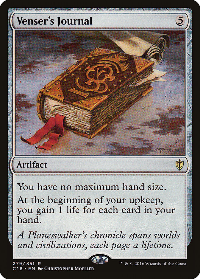 Venser's Journal [Commander 2016] - Devastation Store | Devastation Store