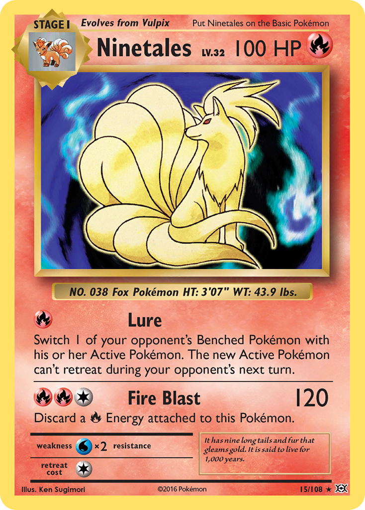 Ninetales (15/108) [XY: Evolutions] | Devastation Store